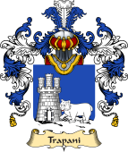 Italian Family Coat of Arms (v.25a) Trapani