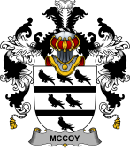 Irish Family Coat of Arms (v.25b) McCoy