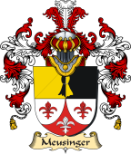 German Coat of Arms (v.25b) Meusinger