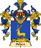 French Family Coat of Arms (v.25) Hébert