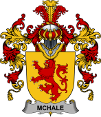 Irish Family Coat of Arms (v.25b) McHale or MacHale