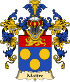 French Family Coat of Arms (v.25) Maitre