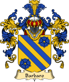 Italian Family Coat of Arms (v.25a) Barbaro