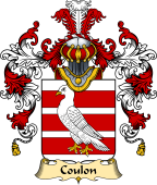 French Family Coat of Arms (v.25) Coulon
