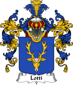 Italian Family Coat of Arms (v.25b) Lotti