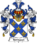 Italian Family Coat of Arms (v.25b) Vernacci