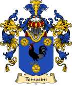 Italian Family Coat of Arms (v.25a) Tomasini