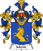 Italian Family Coat of Arms (v.25b) Monte