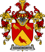 Irish Family Coat of Arms (v.25b) Edgeworth