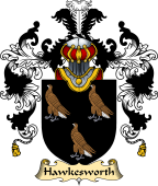 English Family Coat of Arms (v.25) Hawkesworth