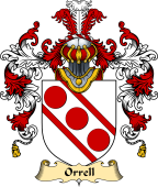 English Family Coat of Arms (v.25) Orrell