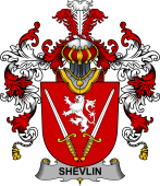 Irish Family Coat of Arms (v.25b) Shevlin