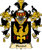 French Family Coat of Arms (v.25) Blondel