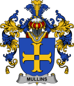 Irish Family Coat of Arms (v.25b) Mullins or O'Mullins