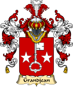French Family Coat of Arms (v.25) Grandjean