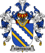 Irish Family Coat of Arms (v.25b) Fortescue