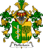 German Wappen Coat of Arms (v.25) Pfefferkorn