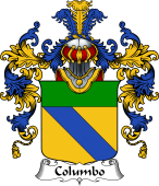 Italian Family Coat of Arms (v.25b) Columbo