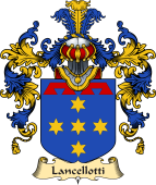 Italian Family Coat of Arms (v.25a) Lancellotti