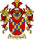 Irish Family Coat of Arms (v.25a) Prendergast II