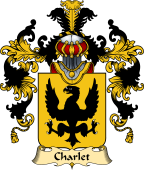 French Family Coat of Arms (v.25) Charlet