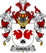 Irish Family Coat of Arms (v.25b) Samuels