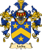 Irish Family Coat of Arms (v.25a) Lecky