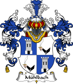 German Wappen Coat of Arms (v.25) Mühlbach