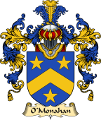 Irish Family Coat of Arms (v.25a) O'Monahan