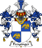 German Wappen Coat of Arms (v.25) Freysinger