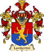 Italian Family Coat of Arms (v.25a) Lambertini