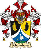 German Coat of Arms (v.25b) Scharnhorst