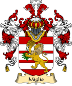 Italian Family Coat of Arms (v.25a) Miglio