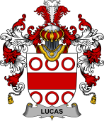 Irish Family Coat of Arms (v.25b) Lucas or Luke
