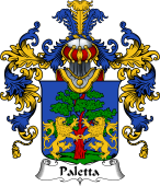 Italian Family Coat of Arms (v.25b) Paletta