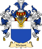 Italian Family Coat of Arms (v.25a) Viviani