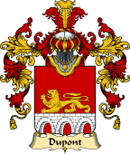 French Family Coat of Arms (v.25) Pont (du)