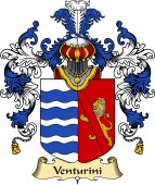 Italian Family Coat of Arms (v.25a) Venturini