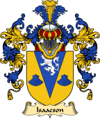 English Family Coat of Arms (v.25) Isaacson