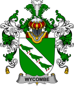 Irish Family Coat of Arms (v.25b) Wycombe