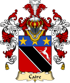 French Family Coat of Arms (v.25) Caire
