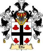 Irish Family Coat of Arms (v.25a) Ellis