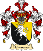 German Coat of Arms (v.25b) Hohenauer