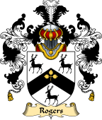 Irish Family Coat of Arms (v.25a) Rogers