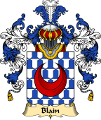 French Family Coat of Arms (v.25) Blain