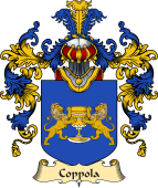 Italian Family Coat of Arms (v.25a) Coppola