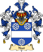 Italian Family Coat of Arms (v.25a) Nasi