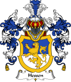 German Wappen Coat of Arms (v.25) Hessen
