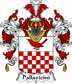 Italian Family Coat of Arms (v.25b) Pallavicini