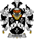Irish Family Coat of Arms (v.25b) Forster